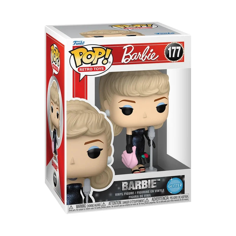 Funko POP! Retro Toys – Barbie: Solo in the Spotlight (Glitter) (N° 117)