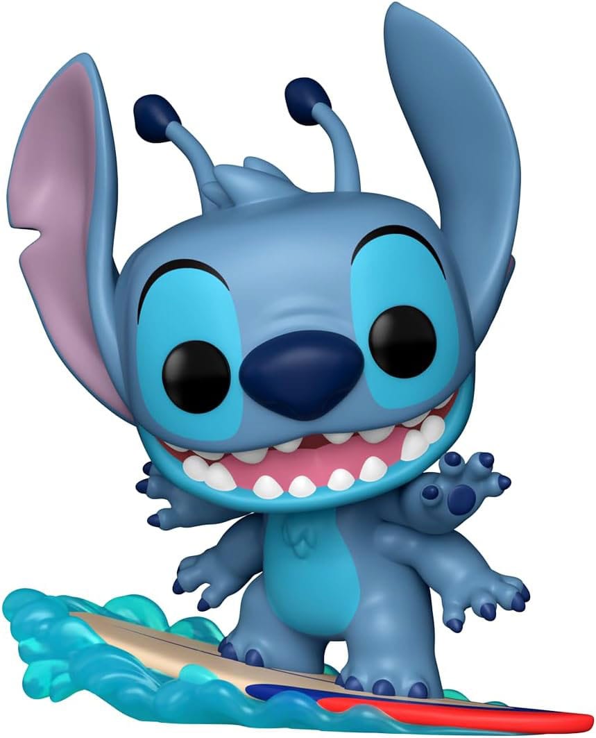 Lilo & Stitch POP! Vinyl Figure – Stitch on Surfboard (Exclusive Edition) – 9 cm