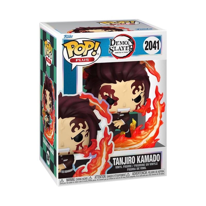 Demon Slayer: Kimetsu no Yaiba POP! Plus Vinyl Figure – Tanjiro (Dancing Flash) – 9 cm