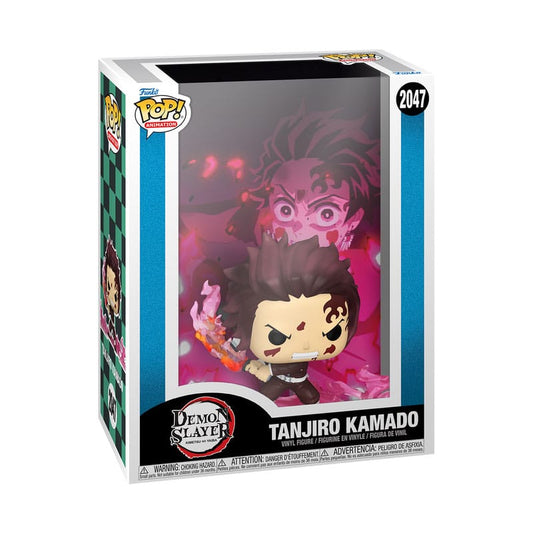 Demon Slayer: Kimetsu no Yaiba POP! Game Cover Vinyl Figure – Tanjiro – 9 cm
