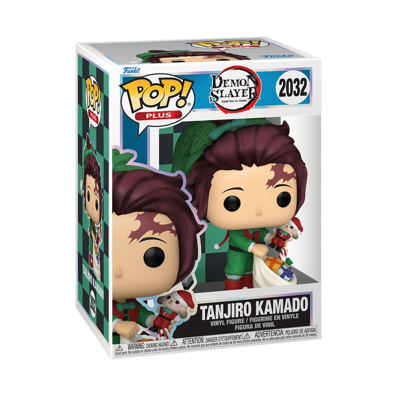 Demon Slayer: Kimetsu no Yaiba POP! Plus Animation Vinyl Figure – Tanjiro (Holi) – 9 cm