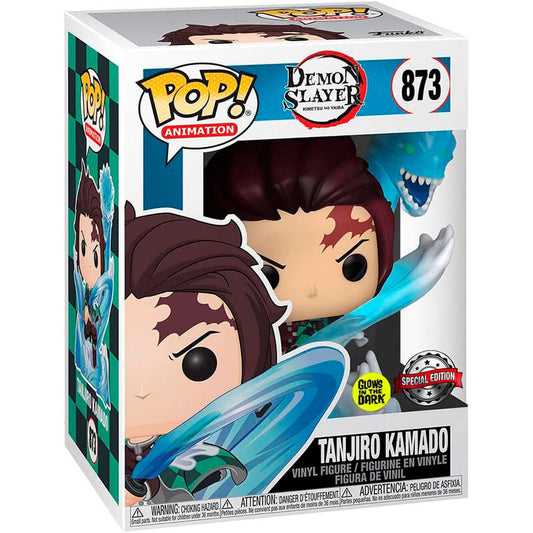 Demon Slayer Kimetsu no Yaiba POP figure, Tanjiro Kamado (glow in the dark) Exclusive 9cm