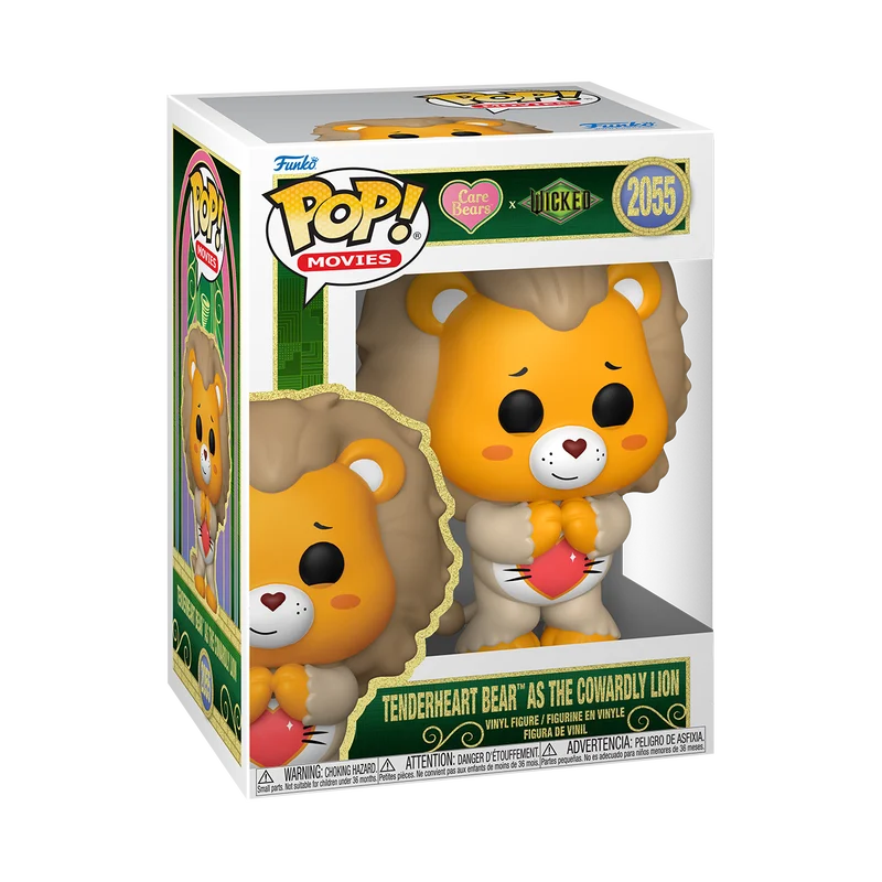 Funko POP! Movies – Care Bears x Wicked: Tenderheart Bear as the Cowardly Lion (N° 2055)