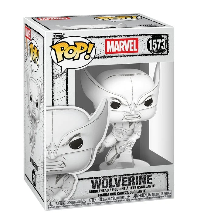 Marvel Sketched POP! Vinyl Figure – Wolverine – No. 1573