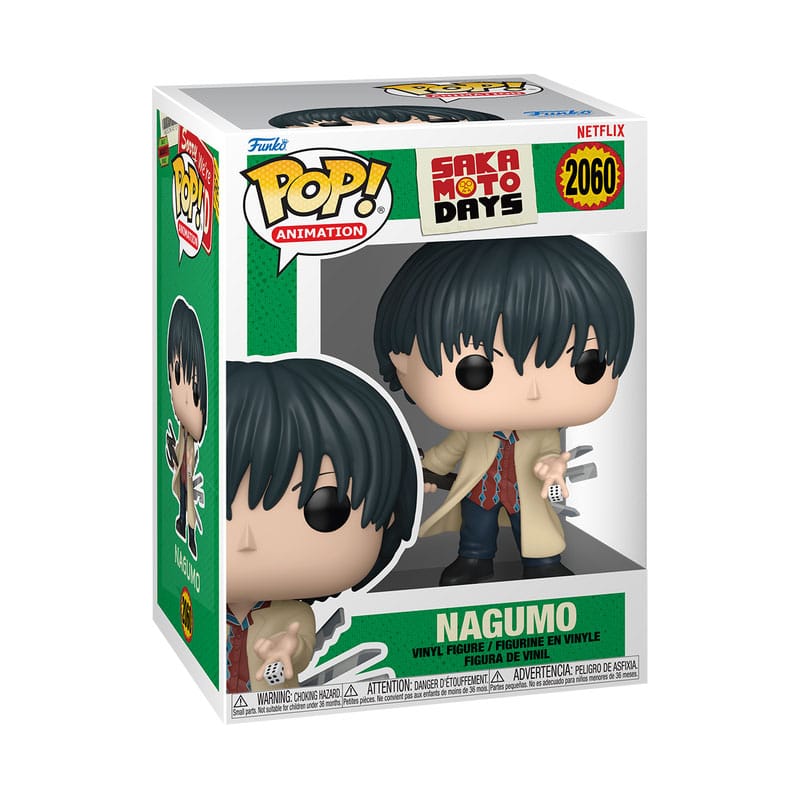 Sakamoto Days POP! Animation Vinyl Figure – Yoichi Nagumo – 9 cm
