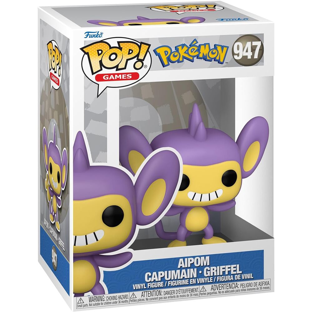 Funko POP! Games: Pokémon – Aipom (EMEA) 9 cm