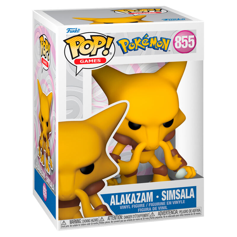 Pokemon POP! Games Vinyl Figure Alakazam 9 cm