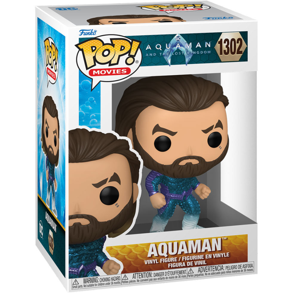 Aquaman and the Lost Kingdom POP! Vinyl Figure Aquaman in Stealth Suit 9 cm