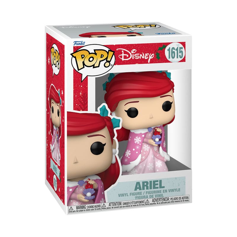 Disney Princess POP! Vinyl Figure – Holiday Ariel – 9 cm