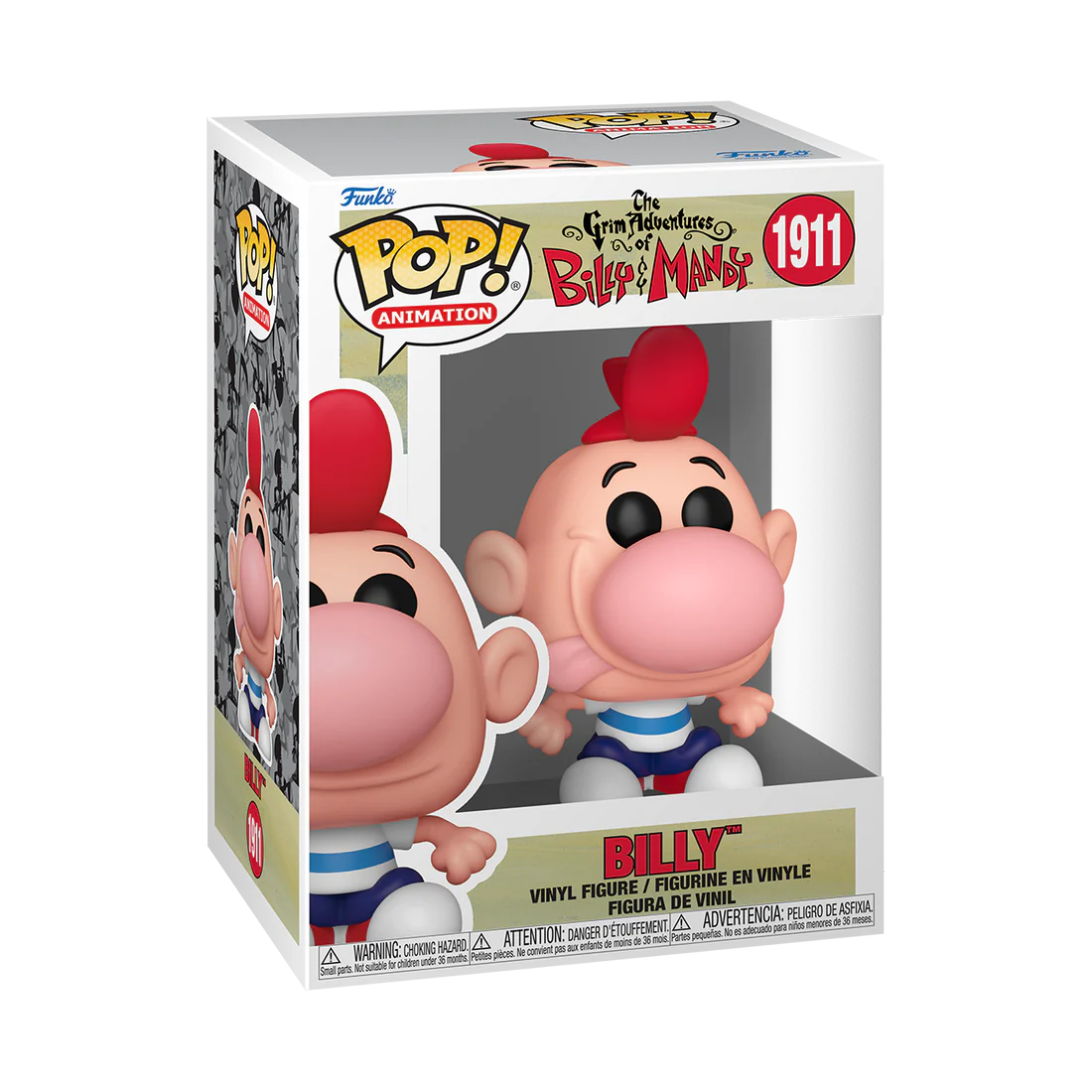 The Grim Adventures of Billy and Mandy POP! Animation Vinyl Figure – Billy – 9 cm