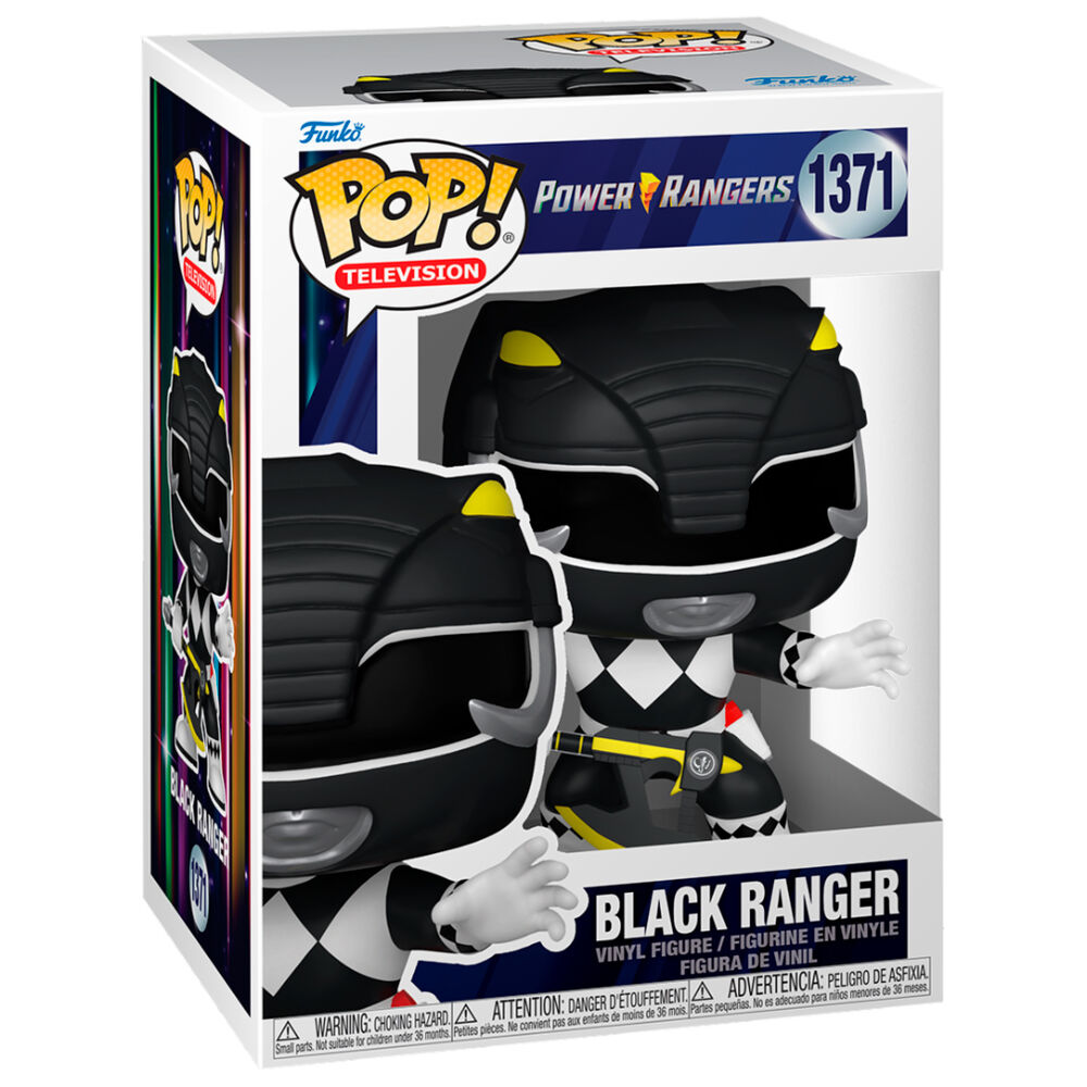 Funko POP! TV: Power Rangers 30th Anniversary – Black Ranger 9 cm