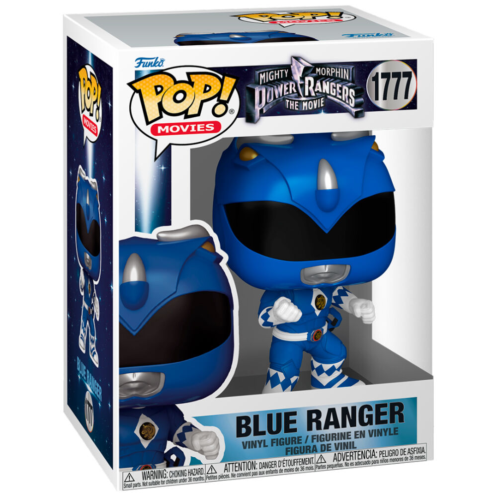 Funko POP! Movies: Mighty Morphin Power Rangers – The Movie – Blue Ranger 9 cm