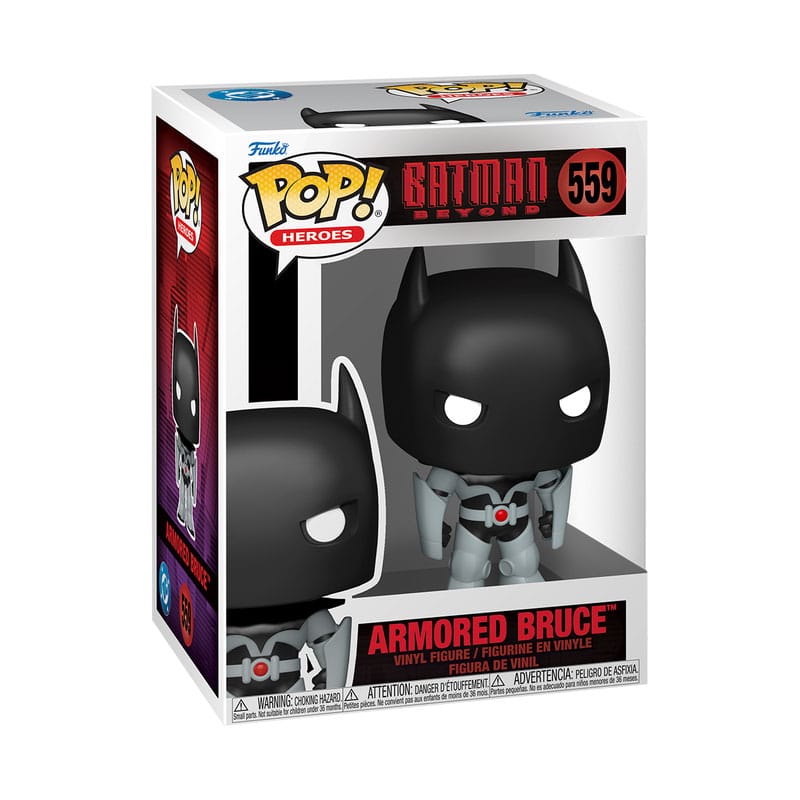 Batman Beyond POP! Heroes Vinyl Figure – Armored Bruce – 9 cm