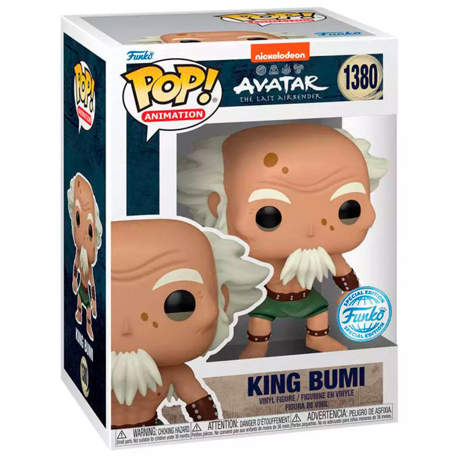 The Last Airbender Avatar POP figure, King Bumi Exclusive 9cm