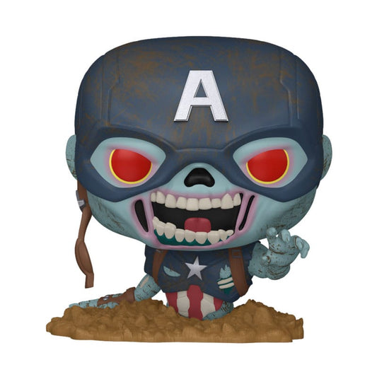 Marvel Zombies POP! Marvel Vinyl Figure – Captain America – 9 cm