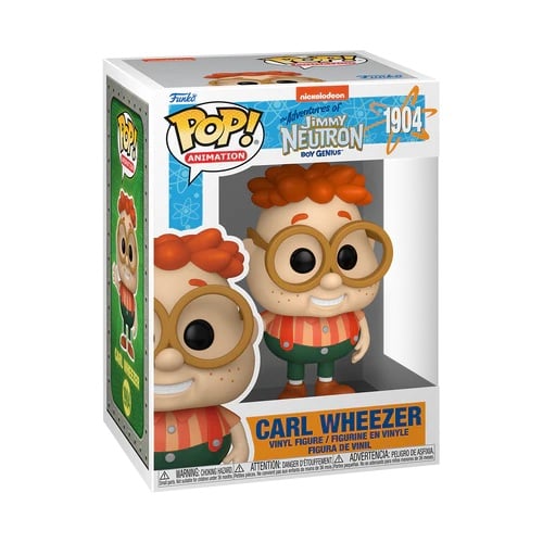 Jimmy Neutron POP! Animation Vinyl Figure – Carl Wheezer – 9 cm