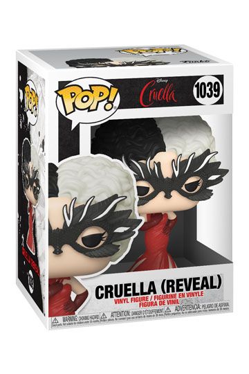 Cruella POP! Disney Vinyl Figure – Cruella (Reveal) – 9 cm