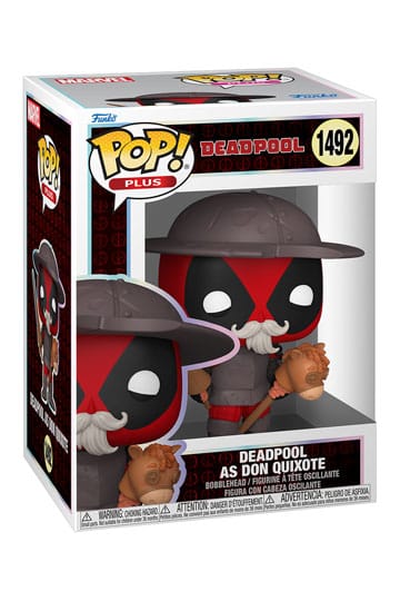 Marvel POP! Plus Vinyl Figure – Deadpool as Don Quixote – 9 cm