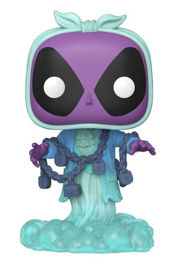 Marvel POP! Plus Vinyl Figure – Deadpool as Jacob Marley – 9 cm