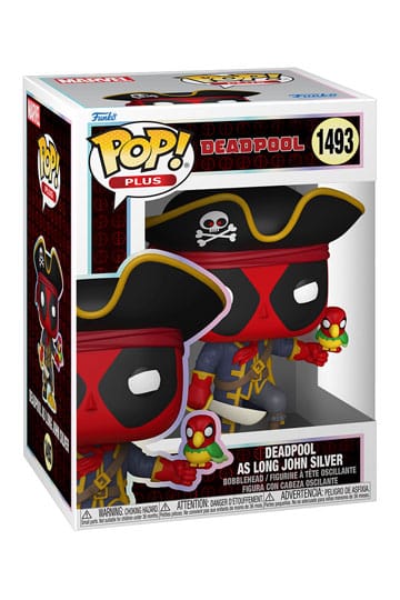 Marvel POP! Plus Vinyl Figure – Deadpool as Long John Silver – 9 cm