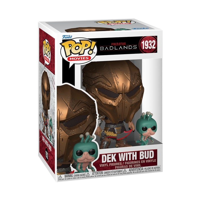 Predator: Badlands POP! & Buddy Vinyl Figure – Dek with Bud – 9 cm