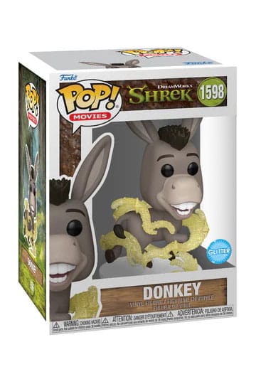 Shrek POP! Movies Vinyl Figure – 30th Anniversary Donkey – 9 cm