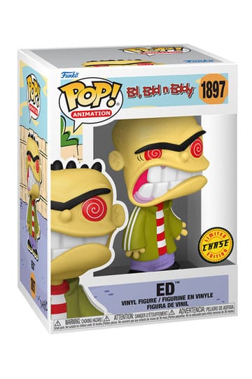 Ed, Edd and Eddy POP! Animation Vinyl Figure – Ed (Chase) – 9 cm