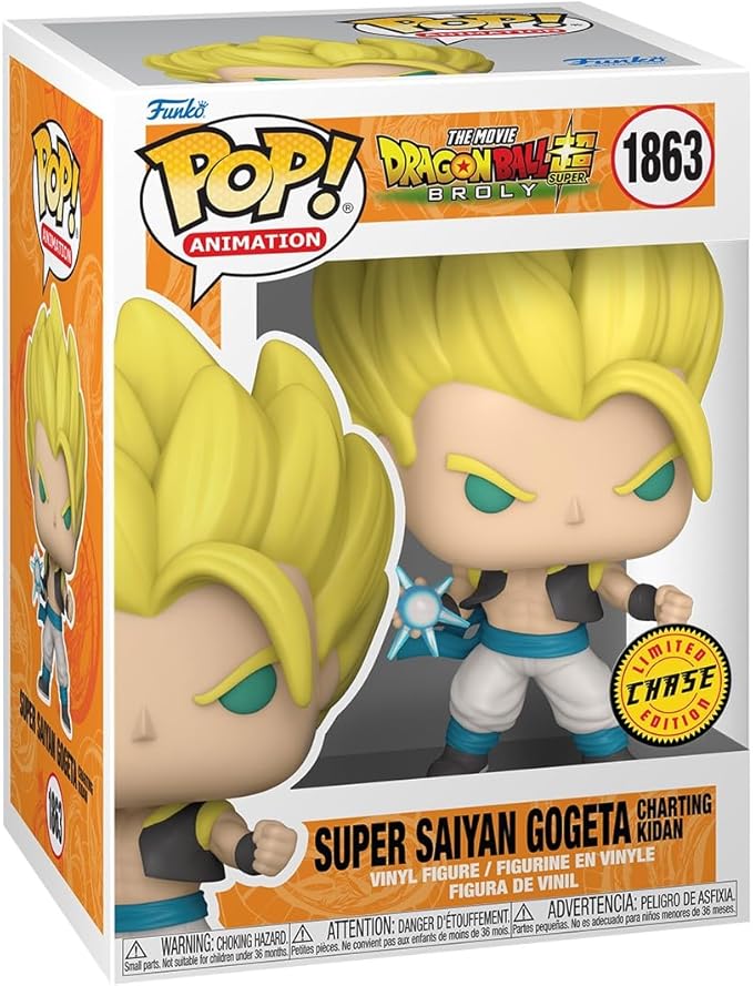 Dragon Ball Super: Broly POP! Animation Vinyl Figure – Gogeta (Chase Edition) 9 cm