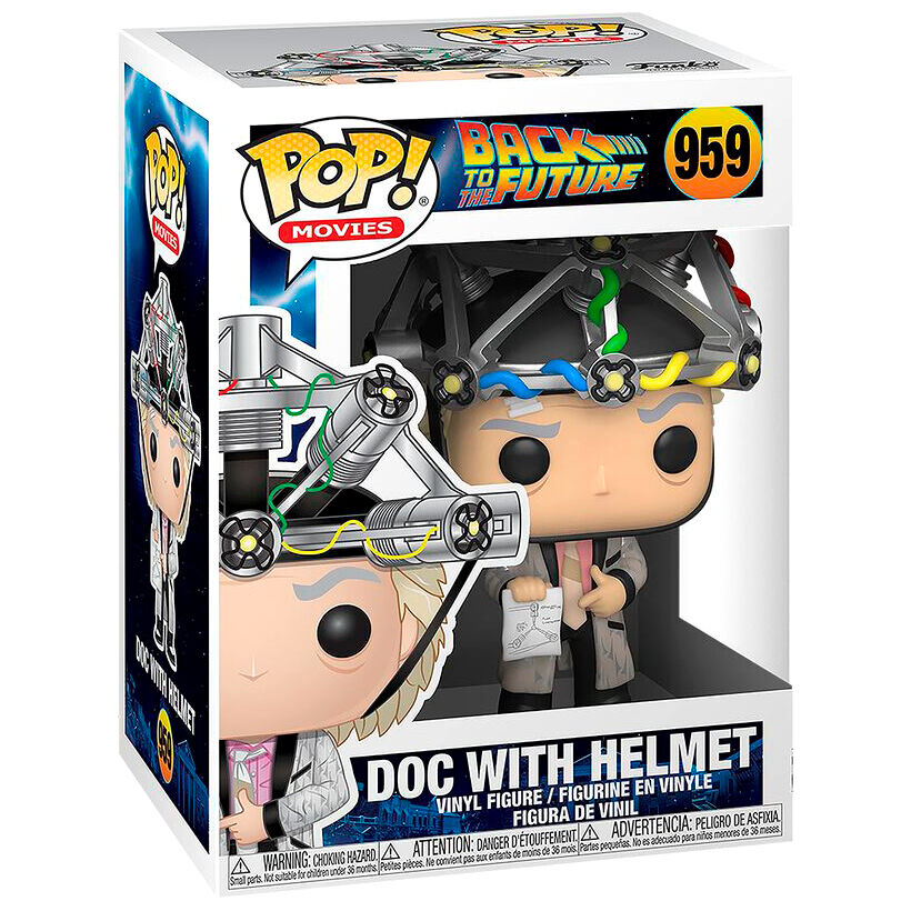 Back To The Future POP figure, Doc with Helmet 9cm