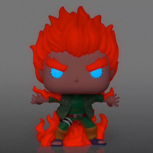Naruto Shippuden POP figure, Might Guy (glow in the dark) Exclusive 9cm