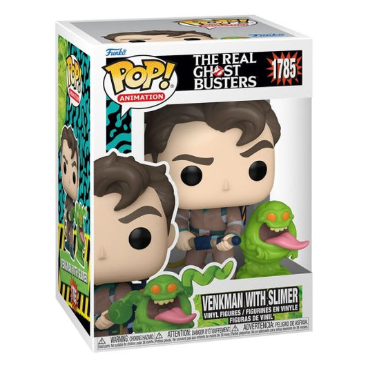 The Real Ghostbusters POP! & Buddy Vinyl Figure Venkman with Slimer 9 cm