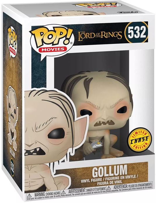 Lord of the Rings POP! Movies Vinyl Figure – Gollum (Chase Edition / Fish)