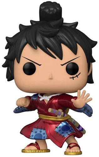 One Piece POP! Animation Vinyl Figure Luffy in Kimono(MT) Exclusive Edition 9 cm