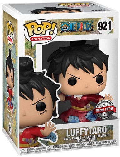 One Piece POP! Animation Vinyl Figure Luffy in Kimono(MT) Exclusive Edition 9 cm