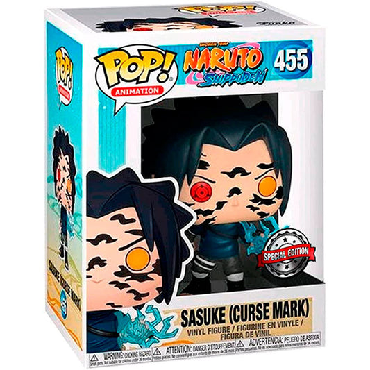 Naruto Shippuden POP figure, Sasuke Curse Mark Exclusive 9cm
