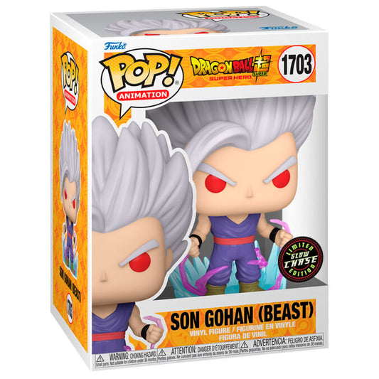 Funko POP! Animation: Dragon Ball Super – Son Gohan (Beast) (Chase Edition) 9 cm