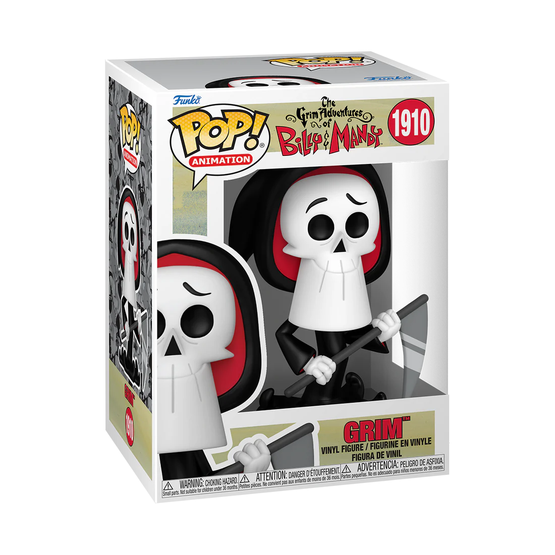 The Grim Adventures of Billy and Mandy POP! Animation Vinyl Figure – Grim – 9 cm