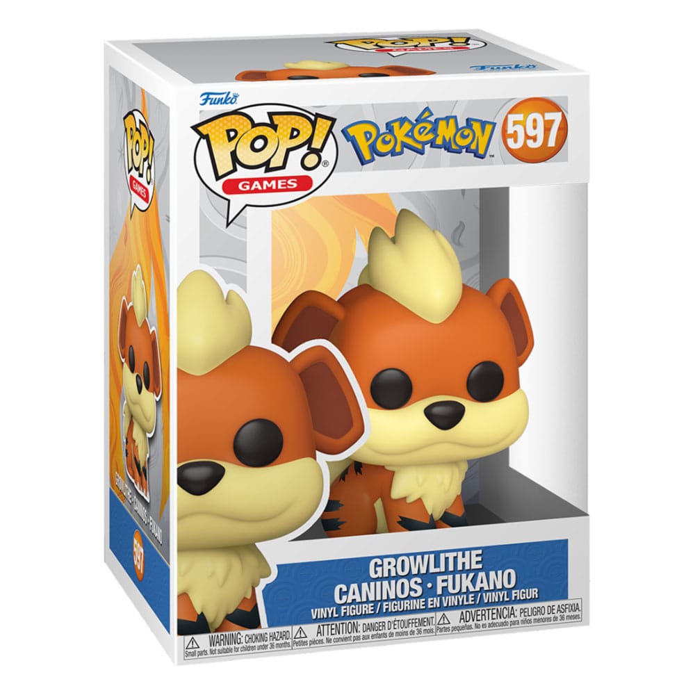 Pokémon POP! Games Vinyl Figure – Growlithe – 9 cm