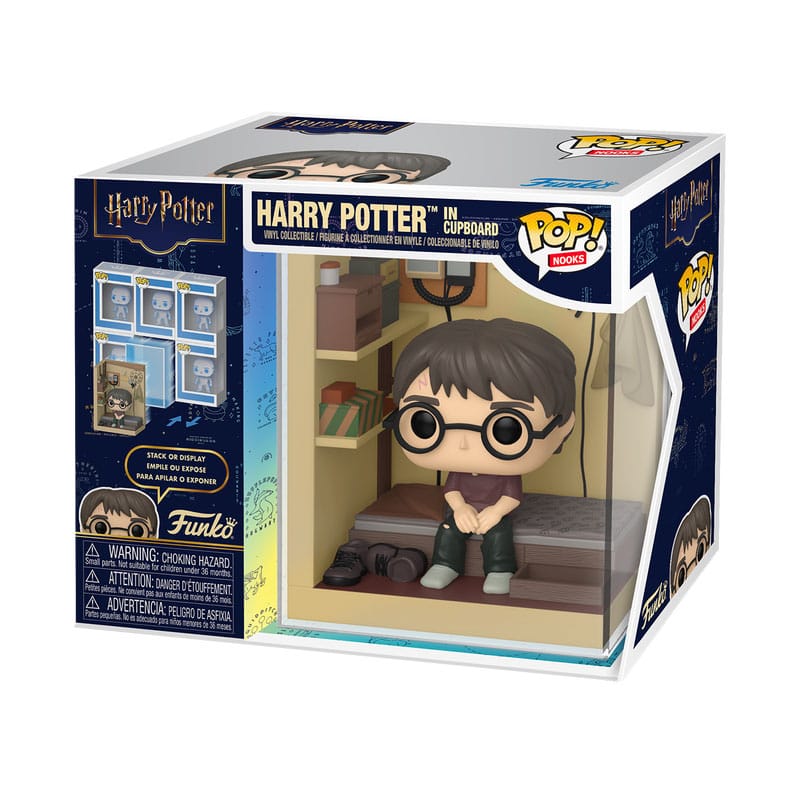 HARRY POTTER – POP! Nooks Vinyl Figure – Harry Potter in Cupboard