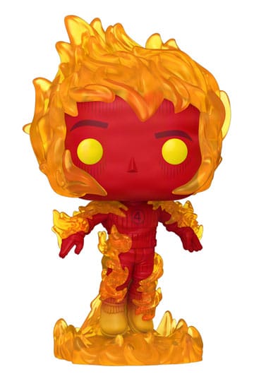 The Fantastic Four: First Steps POP! Marvel Vinyl Figure – Human Torch – 9 cm