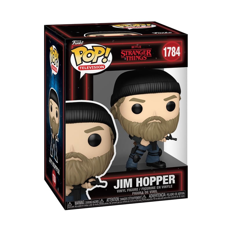 Stranger Things S5 POP! TV Vinyl Figure – Jim Hopper – 9 cm