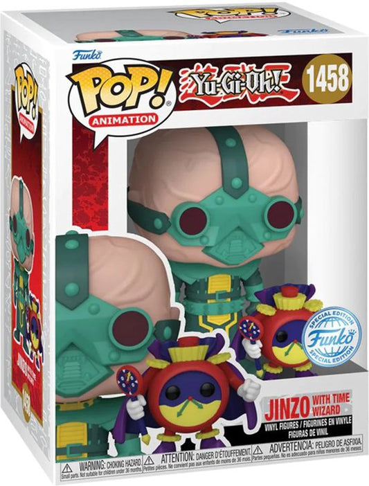Funko POP! & Buddy: Yu-Gi-Oh! – Jinzo with Time Wizard 9 cm