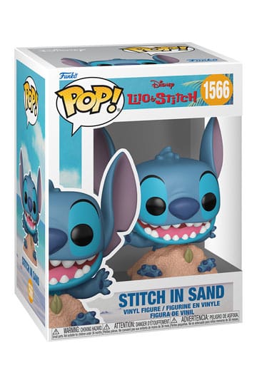 Lilo & Stitch POP! Vinyl Figure – Stitch in Sand – 9 cm