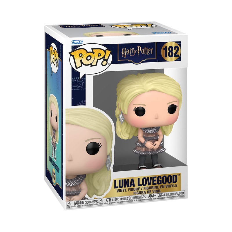 Harry Potter POP! Holiday Vinyl Figure – Luna Lovegood (In Dress) – 9 cm