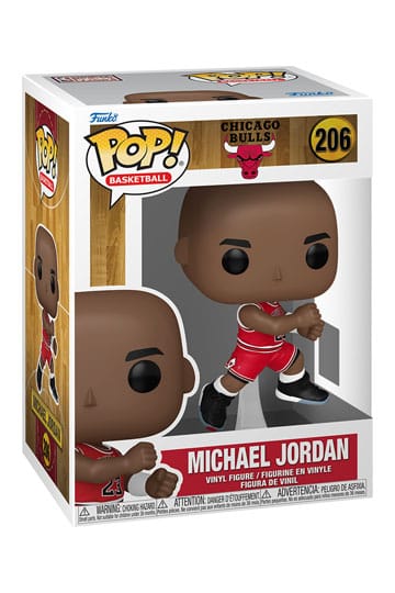 NBA Legends POP! Sports Vinyl Figure – Bulls Michael Jordan ('89) "The Shot" – 9 cm