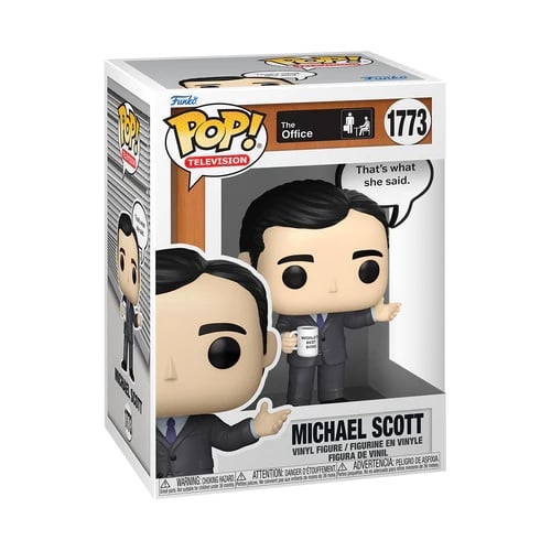 The Office POP! Sayings Vinyl Figure – Michael Scott – 9 cm