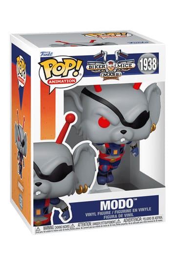 Biker Mice From Mars POP! Animation Vinyl Figure – Modo – 9 cm