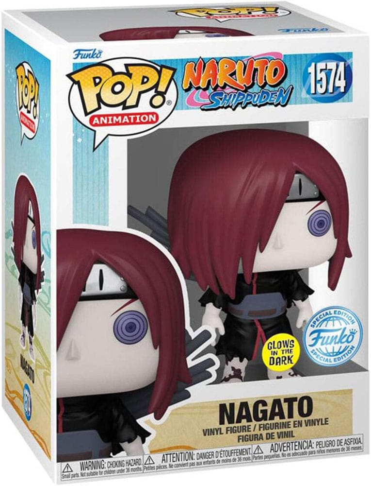 Naruto POP! Animation Vinyl Figure – Nagato (Glow in the Dark, Exclusive Version) – 9 cm
