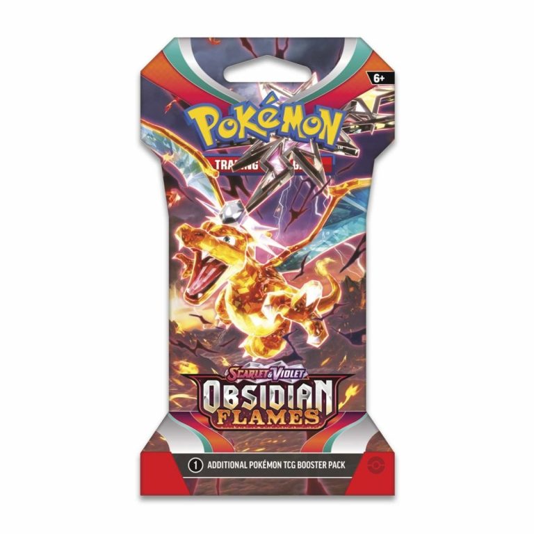 Obsidian Flames Sleeved Booster Pack