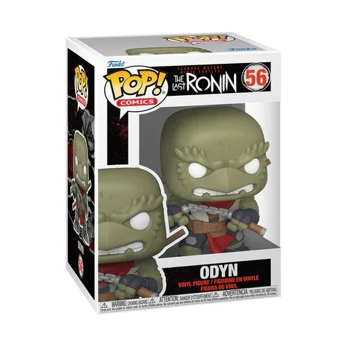 TORTUES NINJA : Le Dernier Ronin – Figurine POP! Comics en vinyle – Odyn – 9 cm